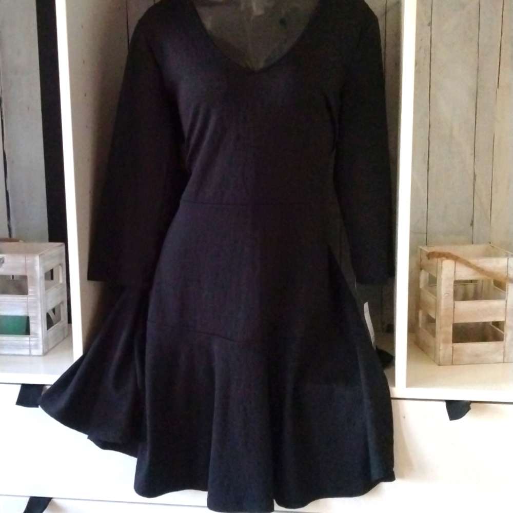 NY collection black dress